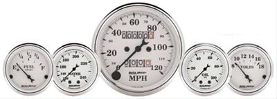 AutoMeter Traditional Street Rod Gauge Kits 1611