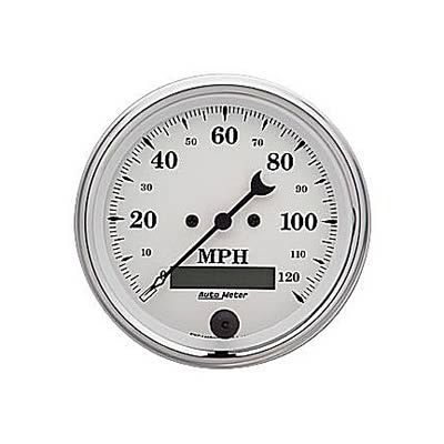 AutoMeter Old Tyme White Series Speedometers 1680