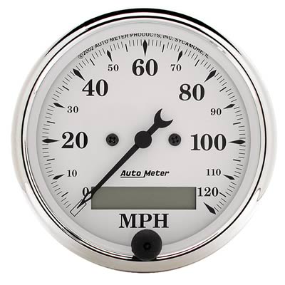 AutoMeter Old Tyme White Series Speedometers 1688