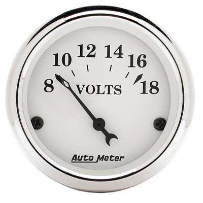 AutoMeter Old Tyme White Series Analog Gauges 1692