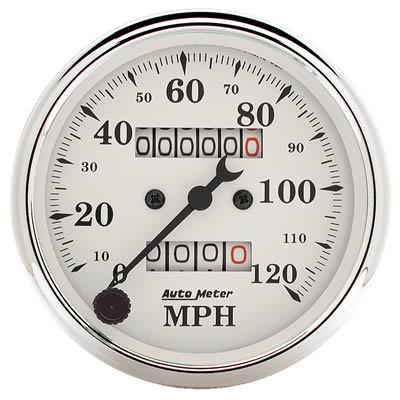 AutoMeter Old Tyme White Series Speedometers 1693
