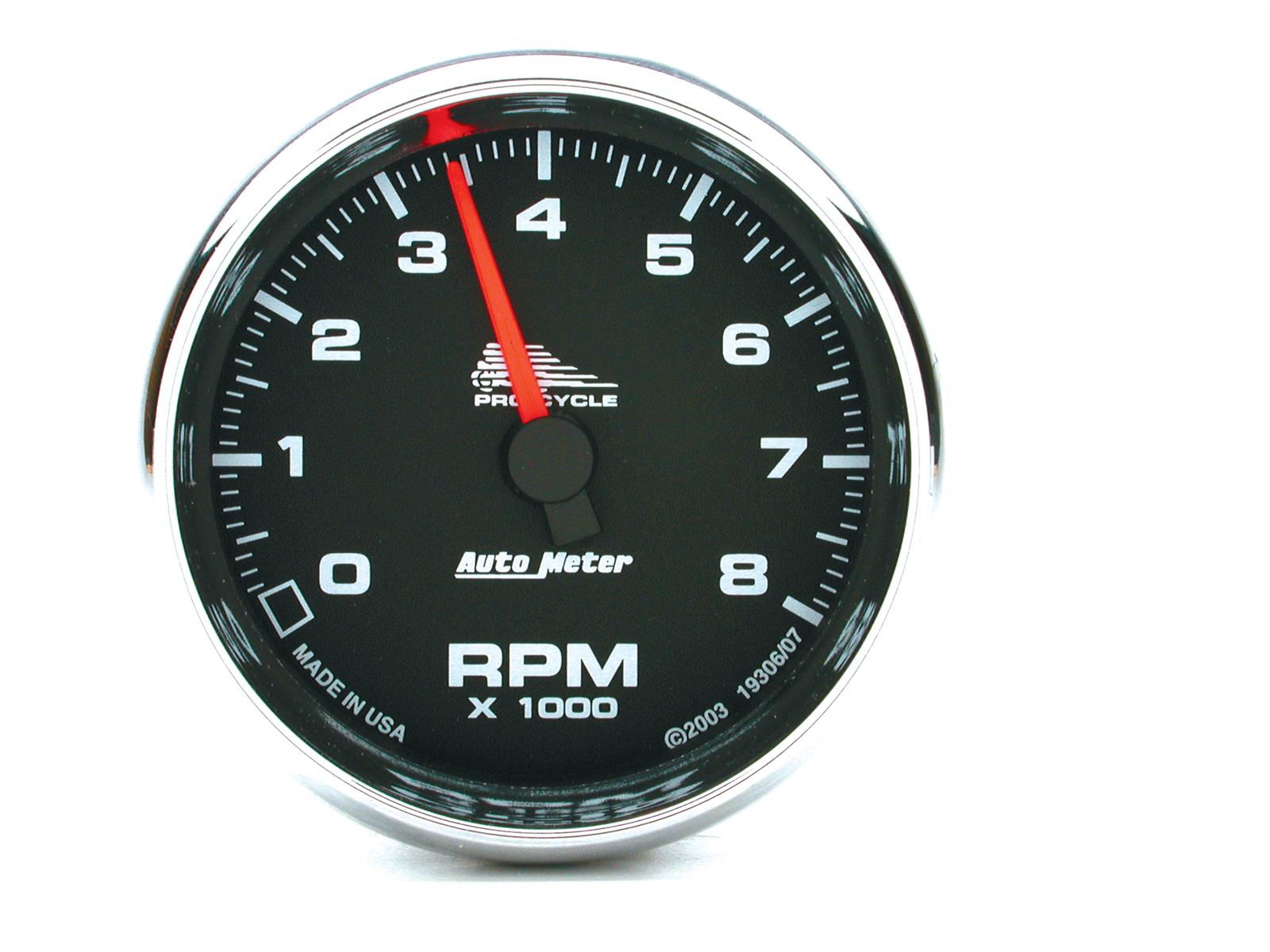 AutoMeter Pro-Cycle Analog Gauges 19300