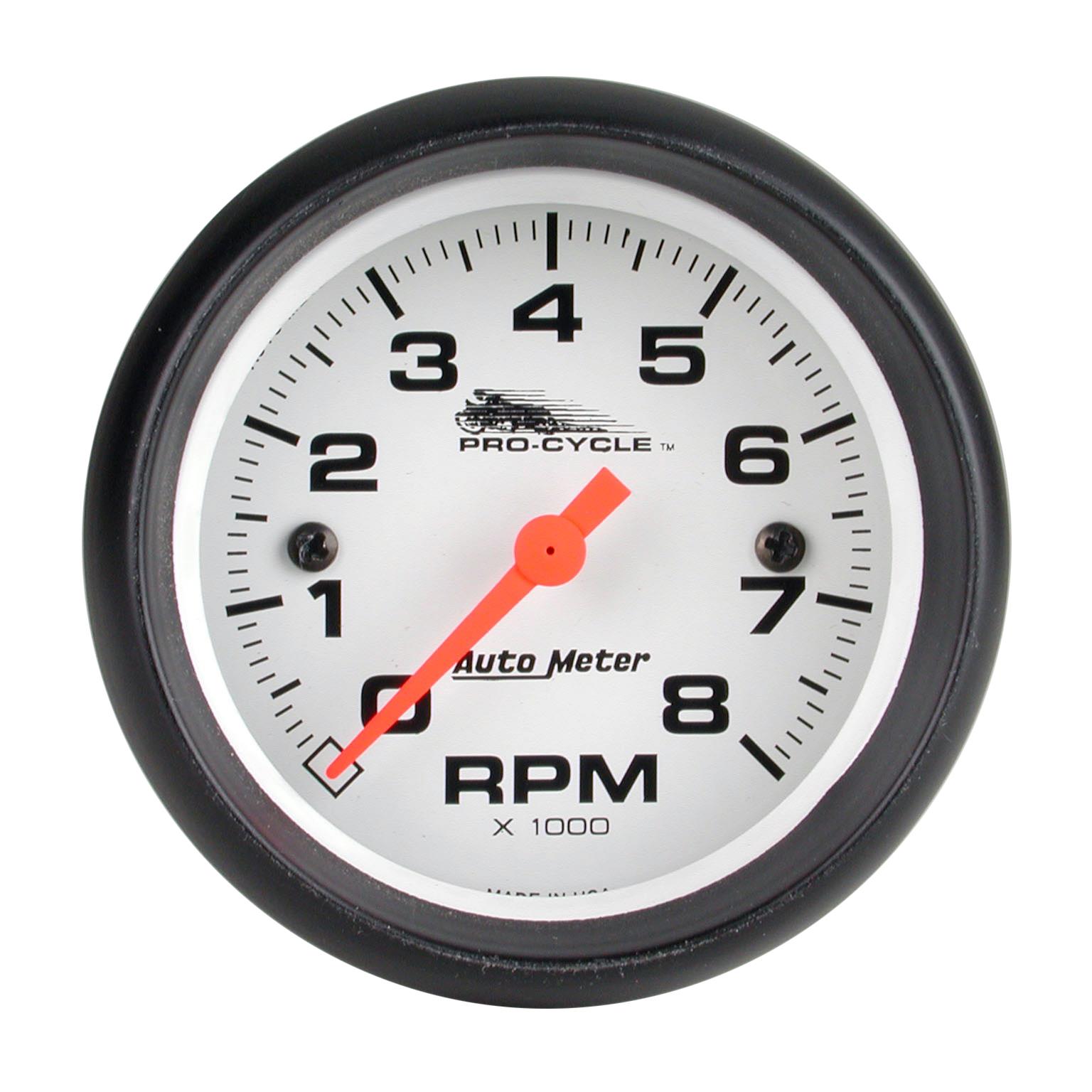AutoMeter Pro-Cycle Analog Gauges 19325