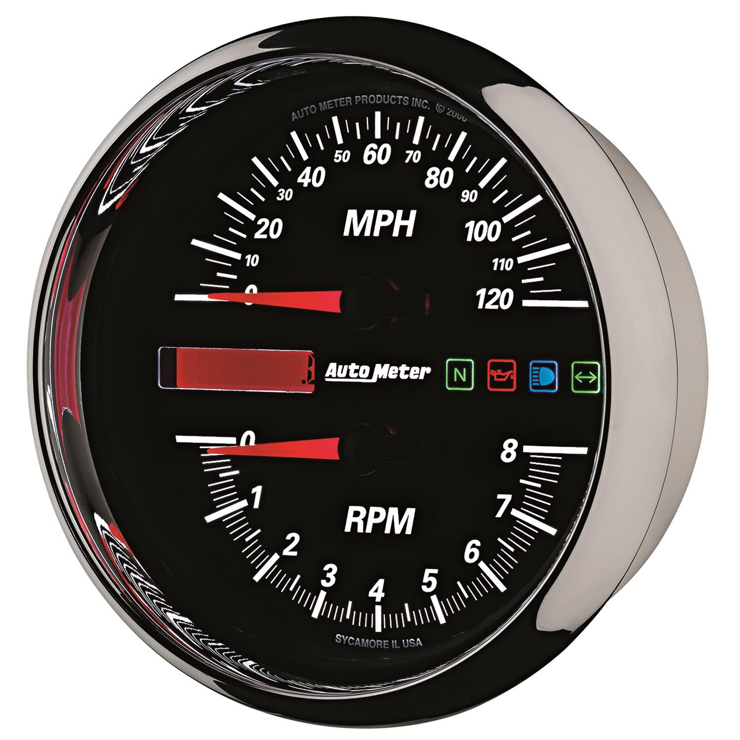 AutoMeter Pro-Cycle Direct-Fit Tach/Speedo Combos 19466