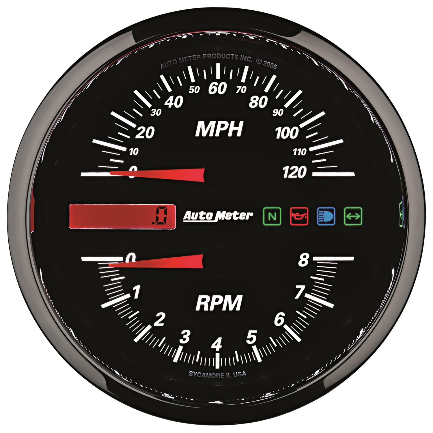 AutoMeter Pro-Cycle Direct-Fit Tach/Speedo Combos 19466