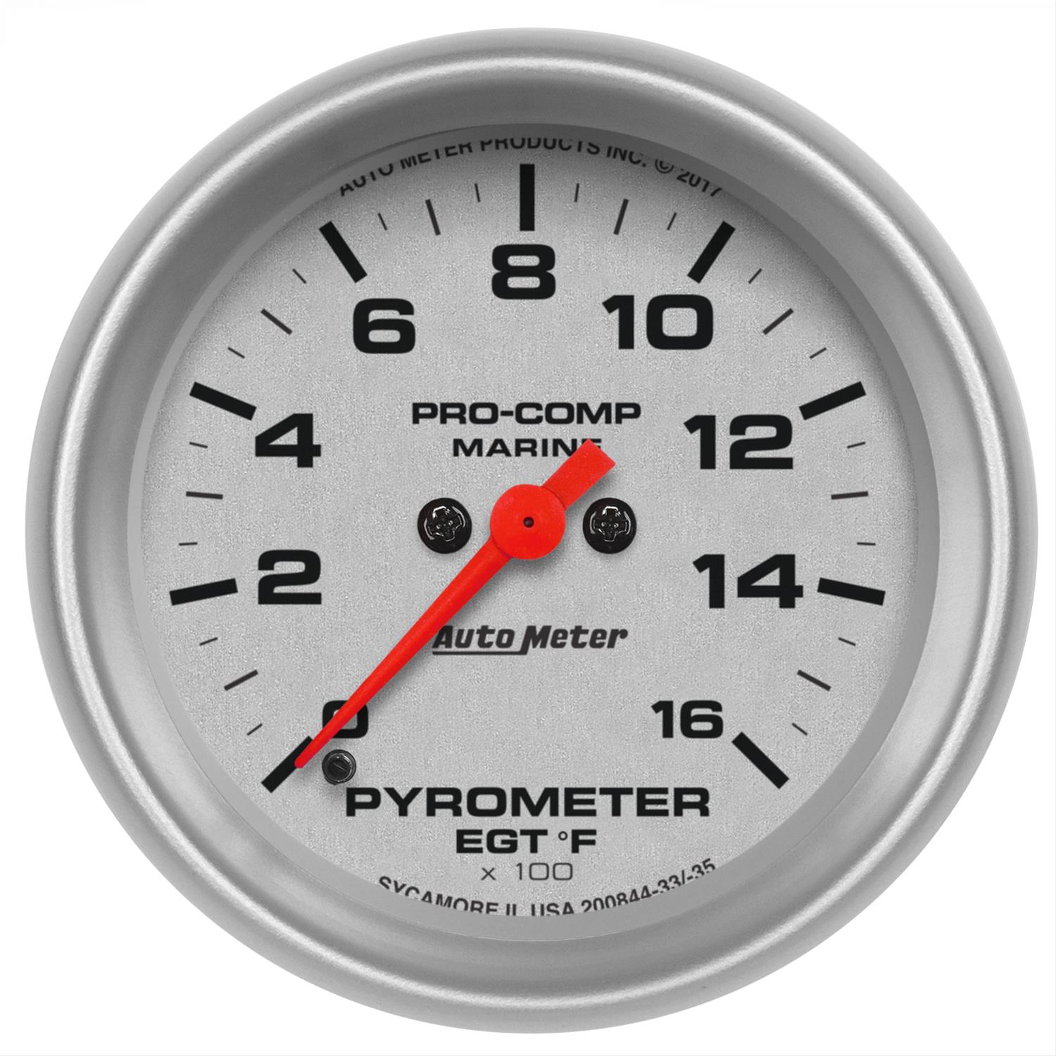AutoMeter Pro-Comp Marine Analog Gauges 200844-33