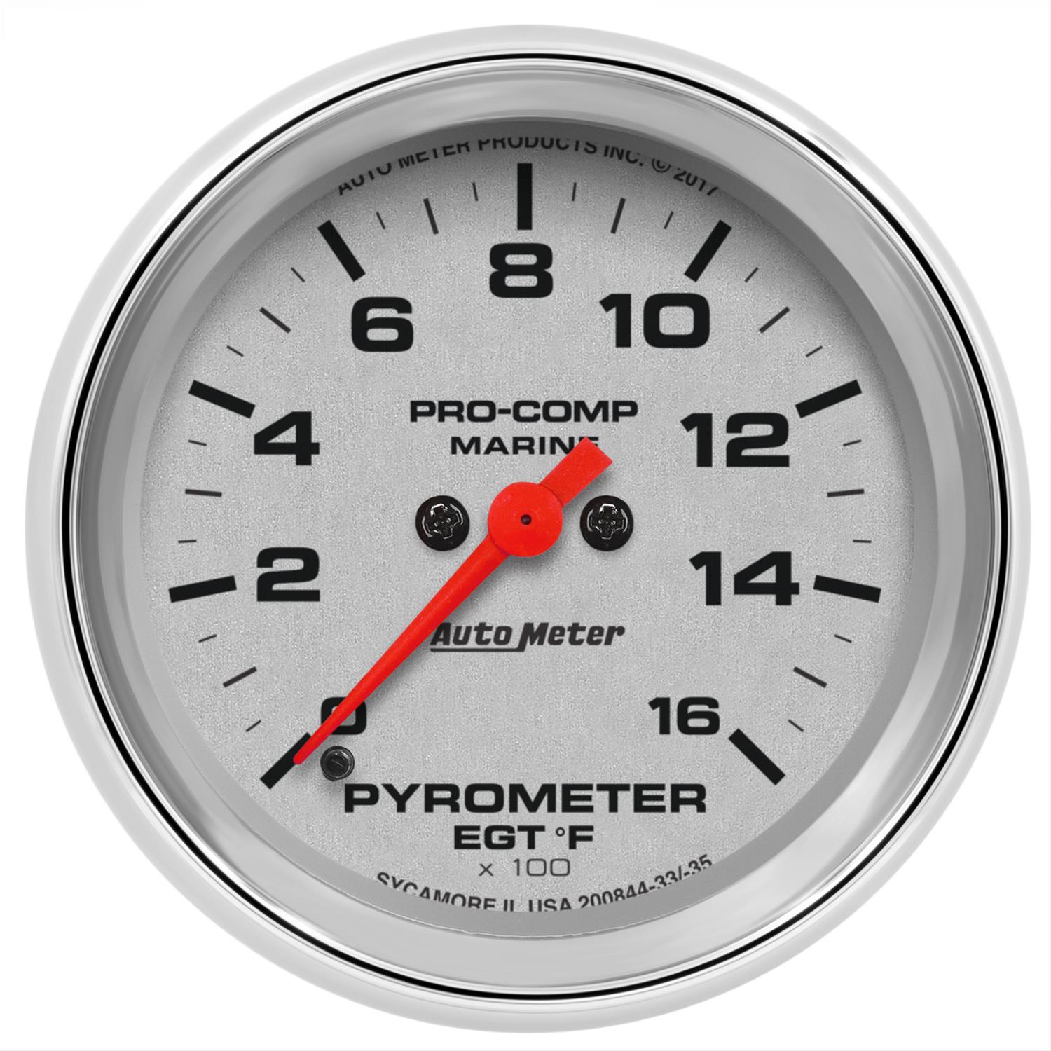 AutoMeter Pro-Comp Marine Analog Gauges 200844-35
