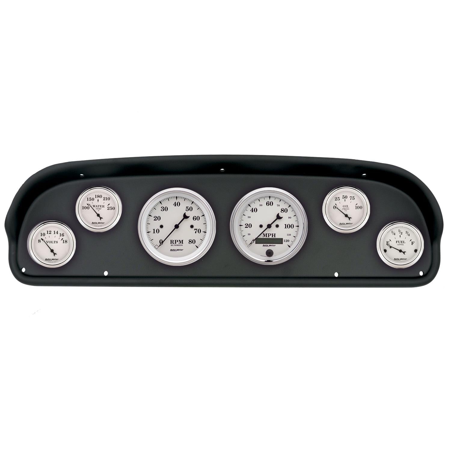 AutoMeter Old Tyme White Series Instrument Clusters 2101-08