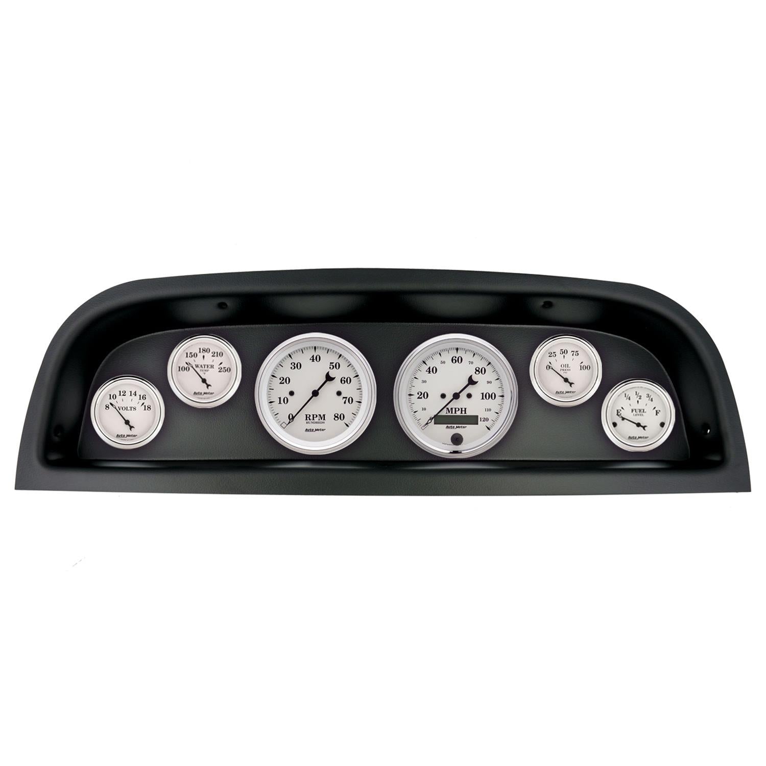 AutoMeter Old Tyme White Series Instrument Clusters 2103-08