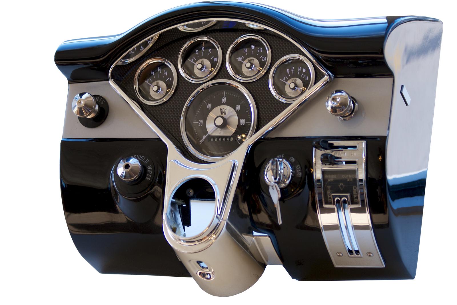 AutoMeter Tri-5 Direct Fit Gauge Mounting Panels 2207