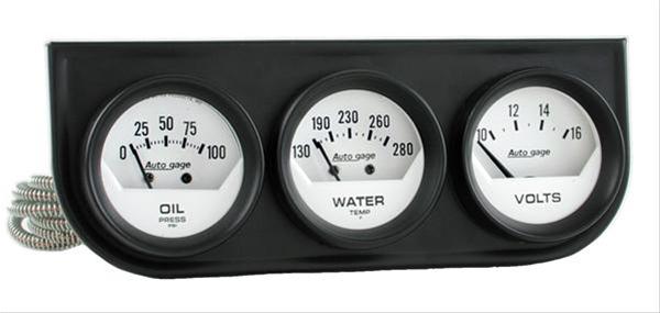 Autogage by AutoMeter Analog Gauge Consoles 2324