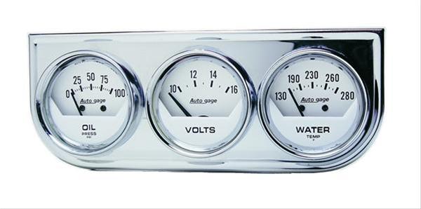 Autogage by AutoMeter Analog Gauge Consoles 2325