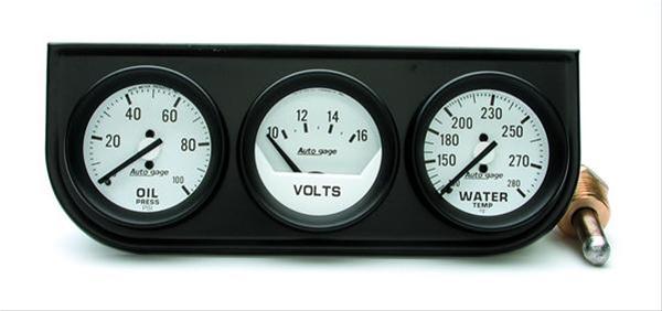 Autogage by AutoMeter Analog Gauge Consoles 2327