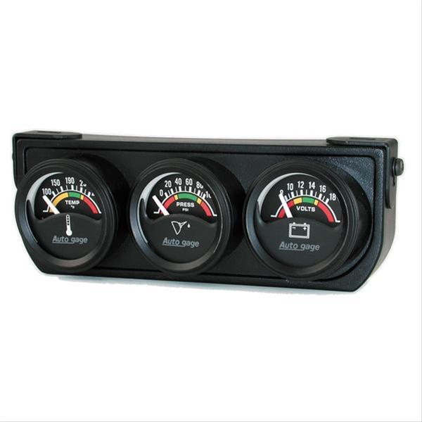 Autogage by AutoMeter Analog Gauge Consoles 2391