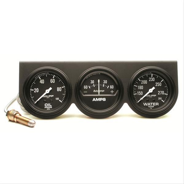 Autogage by AutoMeter Analog Gauge Consoles 2394
