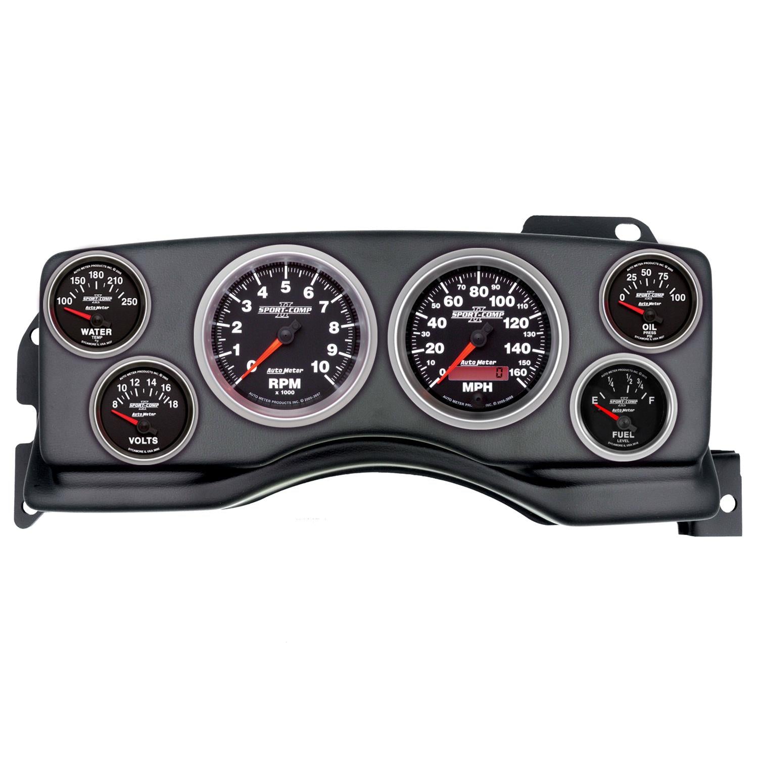 AutoMeter Sport-Comp II Instrument Clusters 2927-12