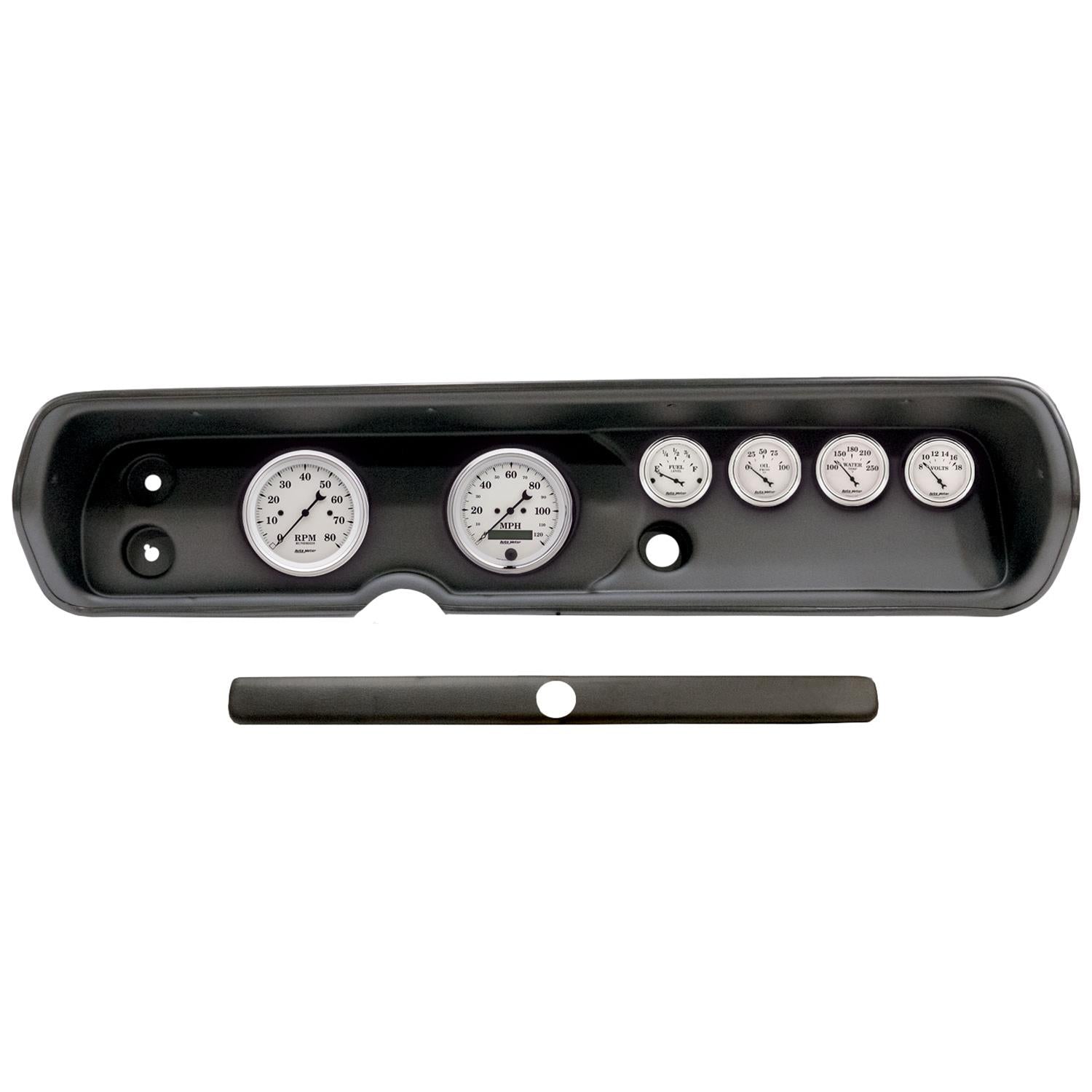 AutoMeter Old Tyme White Series Instrument Clusters 2929-08