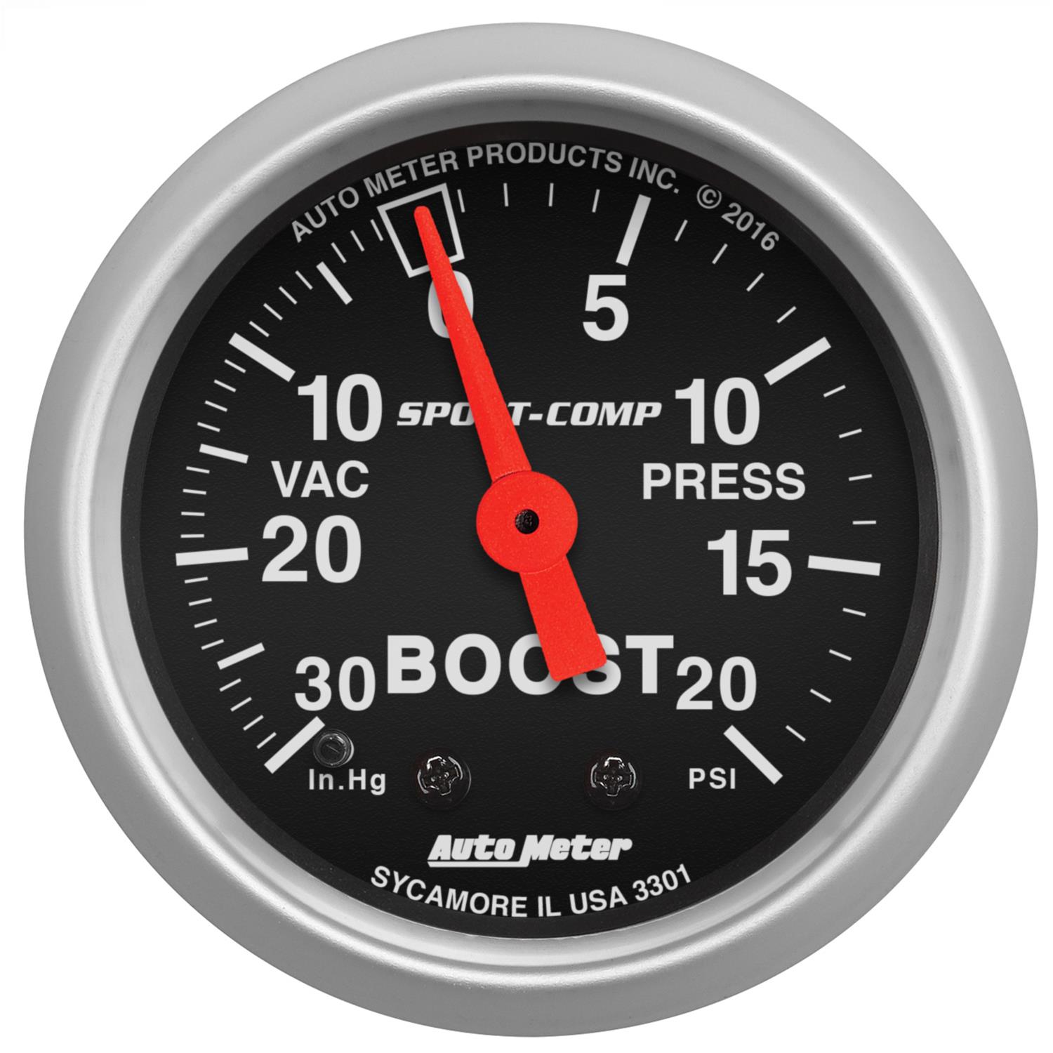 AutoMeter Sport-Comp Analog Gauges 3301