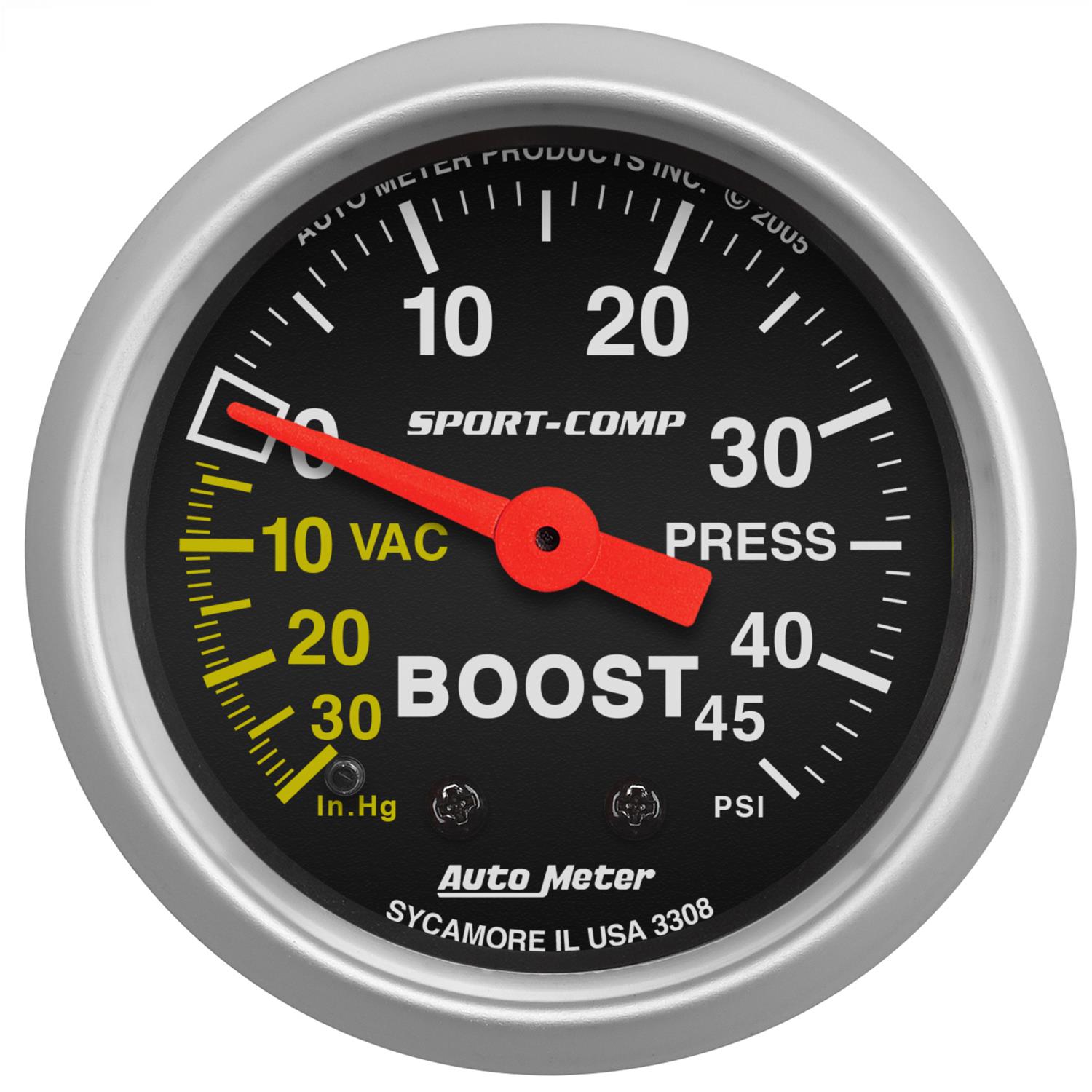 AutoMeter Sport-Comp Analog Gauges 3308