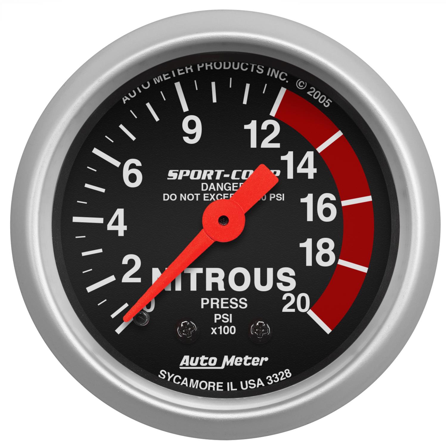AutoMeter Sport-Comp Analog Gauges 3328