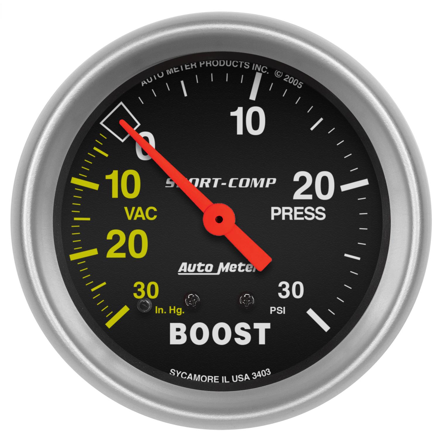 AutoMeter Sport-Comp Analog Gauges 3403