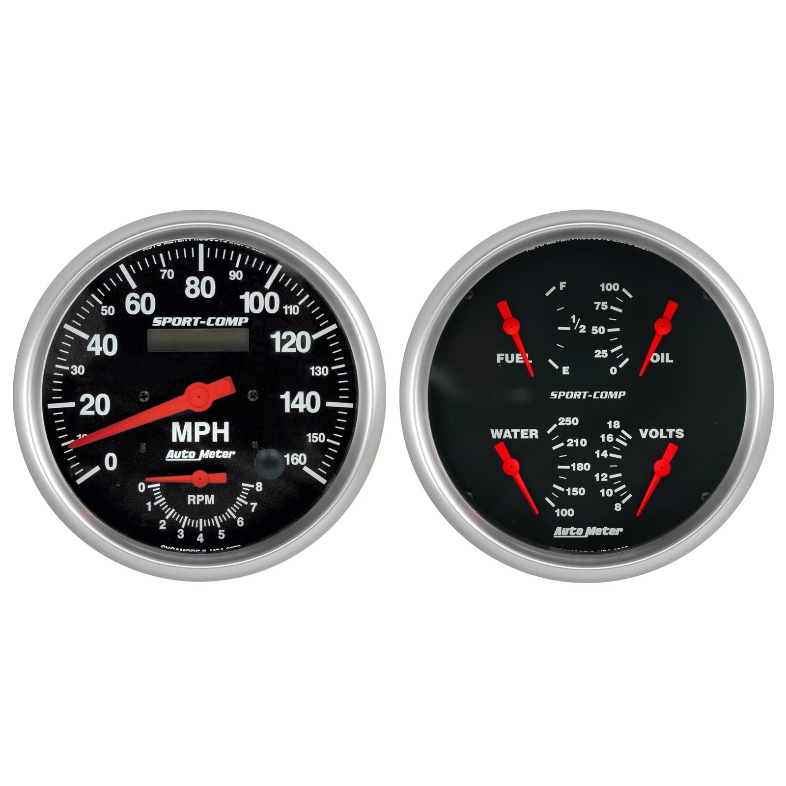 AutoMeter Sport-Comp Analog Gauge Kits 3505
