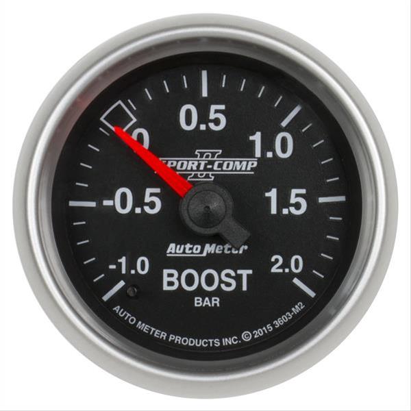AutoMeter Sport-Comp II Analog Gauges 3603-M2
