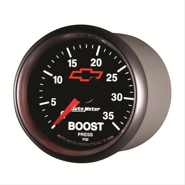 AutoMeter Sport-Comp II Chevy Red Bowtie Analog Gauges 3604-00406