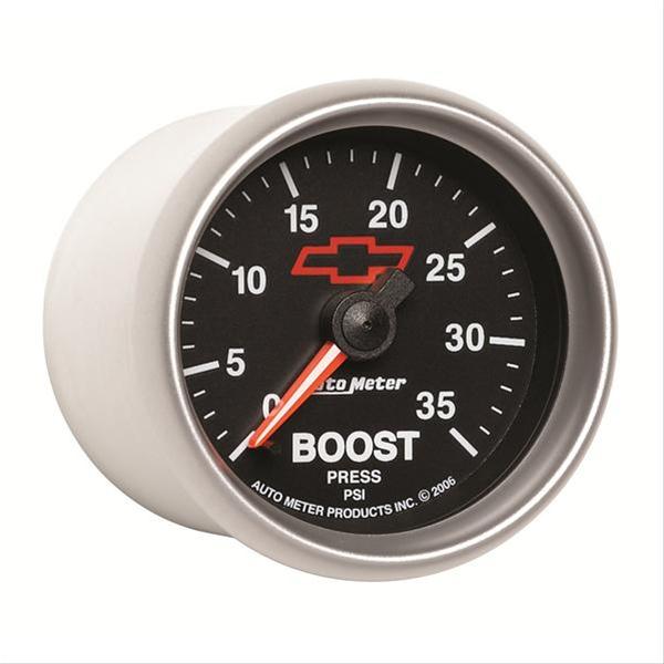 AutoMeter Sport-Comp II Chevy Red Bowtie Analog Gauges 3604-00406