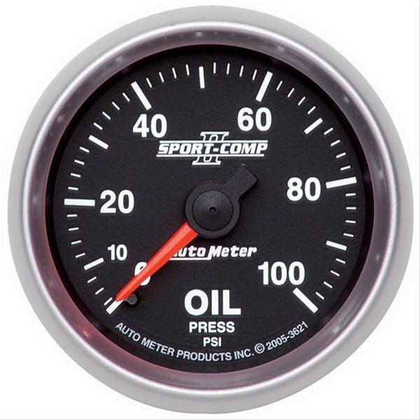 AutoMeter Sport-Comp II Analog Gauges 3621