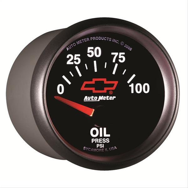 AutoMeter Sport-Comp II Chevy Red Bowtie Analog Gauges 3627-00406
