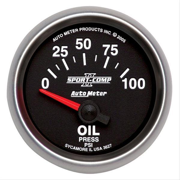 AutoMeter Sport-Comp II Analog Gauges 3627