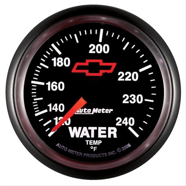 AutoMeter Sport-Comp II Chevy Red Bowtie Analog Gauges 3632-00406
