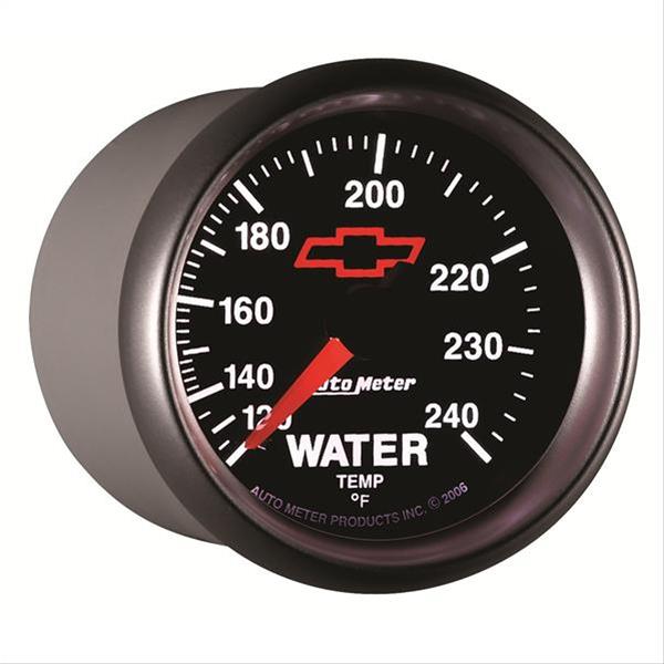 AutoMeter Sport-Comp II Chevy Red Bowtie Analog Gauges 3632-00406