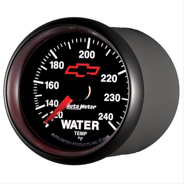 AutoMeter Sport-Comp II Chevy Red Bowtie Analog Gauges 3632-00406