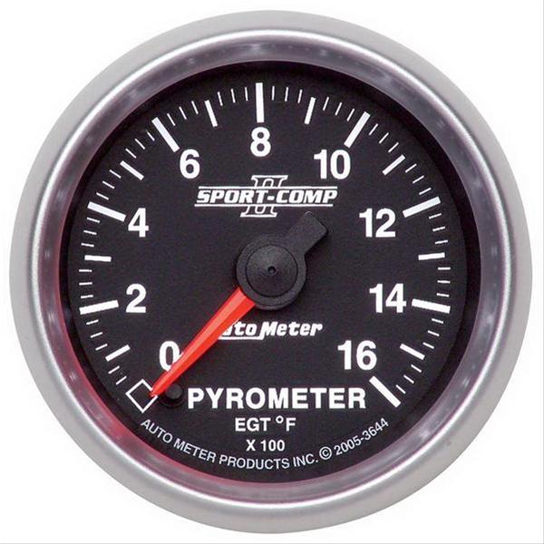 AutoMeter Sport-Comp II Analog Gauges 3644