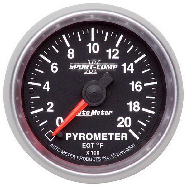 AutoMeter Sport-Comp II Analog Gauges 3645
