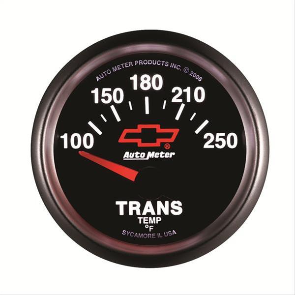 AutoMeter Sport-Comp II Chevy Red Bowtie Analog Gauges 3649-00406