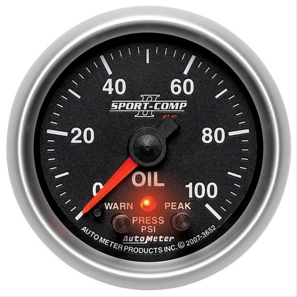AutoMeter Sport-Comp II Pro-Control Analog Gauges 3652
