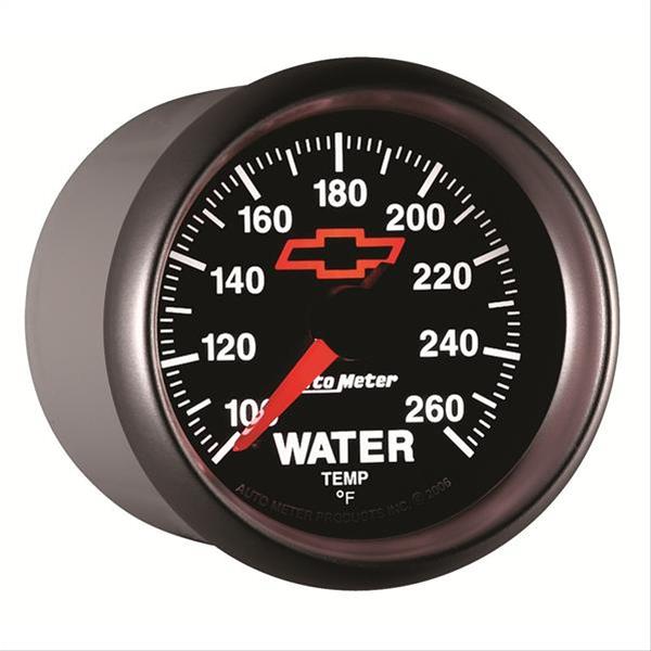 AutoMeter Sport-Comp II Chevy Red Bowtie Analog Gauges 3655-00406