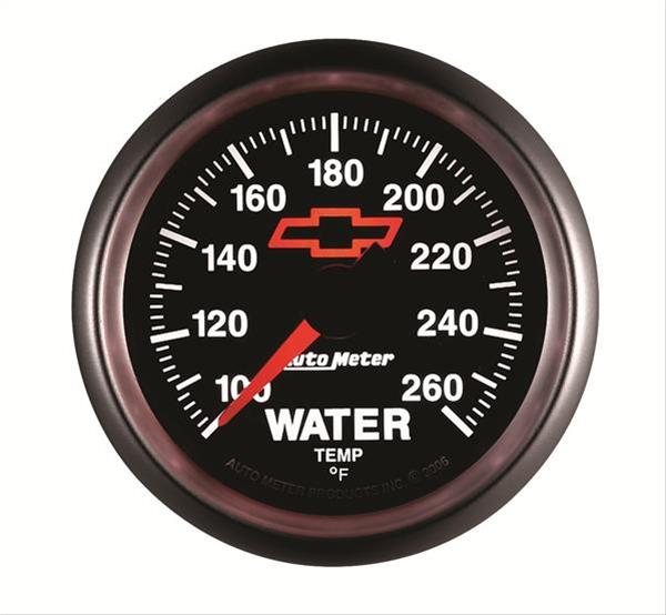 AutoMeter Sport-Comp II Chevy Red Bowtie Analog Gauges 3655-00406