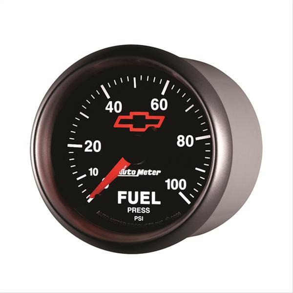 AutoMeter Sport-Comp II Chevy Red Bowtie Analog Gauges 3663-00406