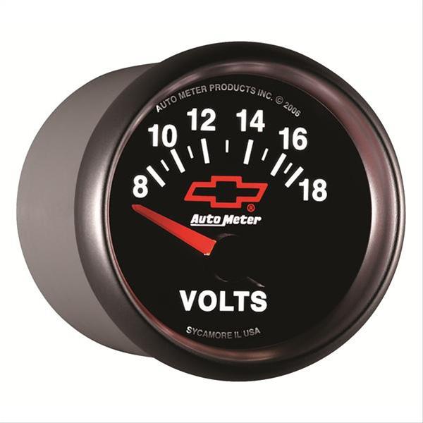 AutoMeter Sport-Comp II Chevy Red Bowtie Analog Gauges 3692-00406