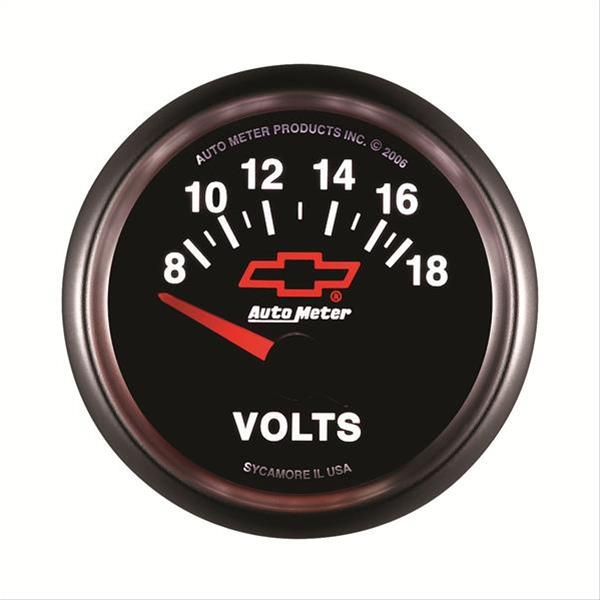 AutoMeter Sport-Comp II Chevy Red Bowtie Analog Gauges 3692-00406