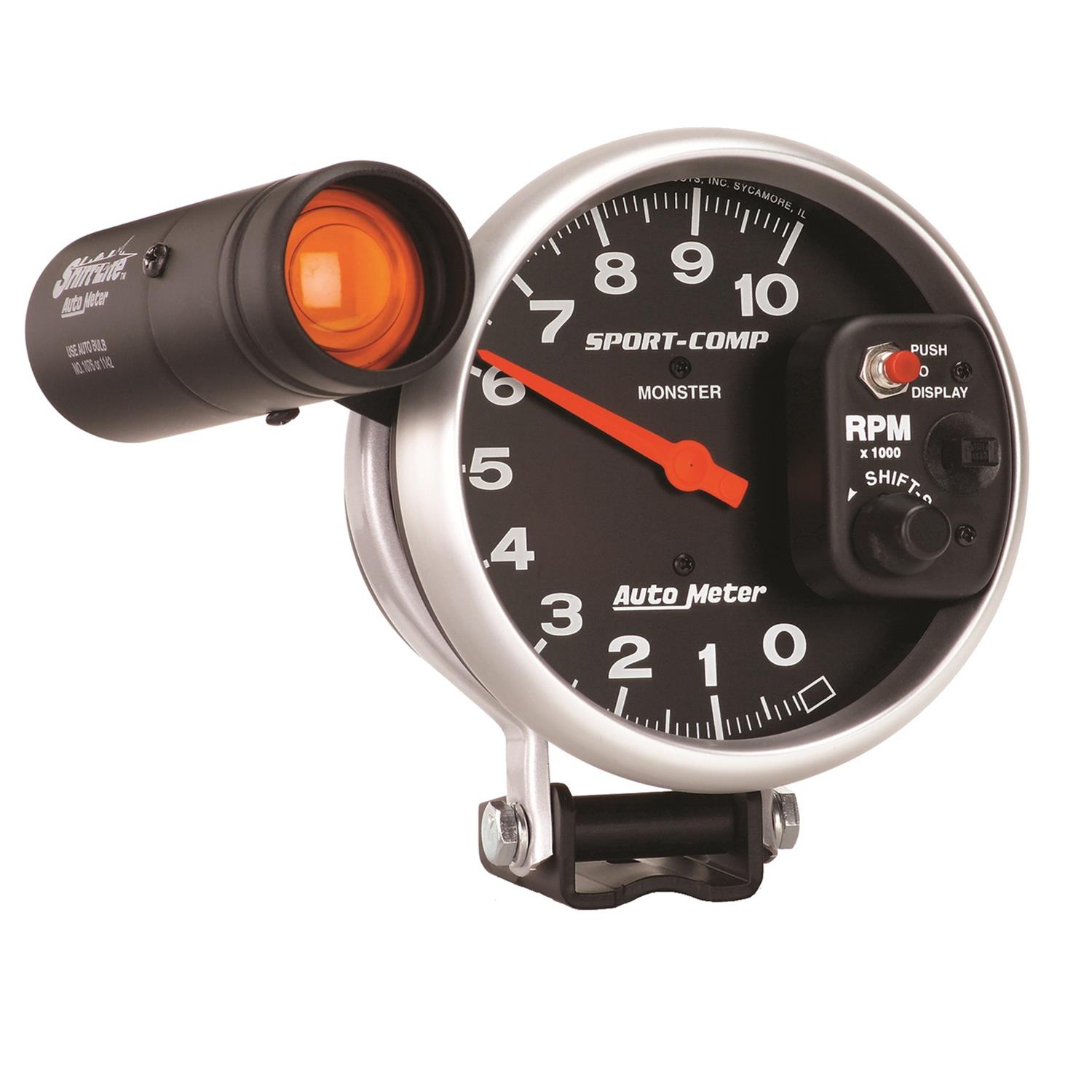 AutoMeter Sport-Comp Monster Shift-Lite Tachometers 3904