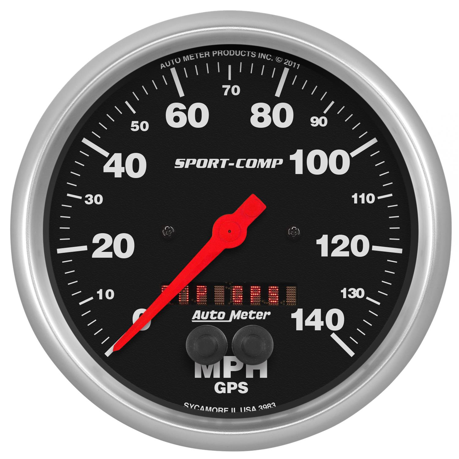 AutoMeter Sport-Comp Series GPS Enabled Speedometers 3983