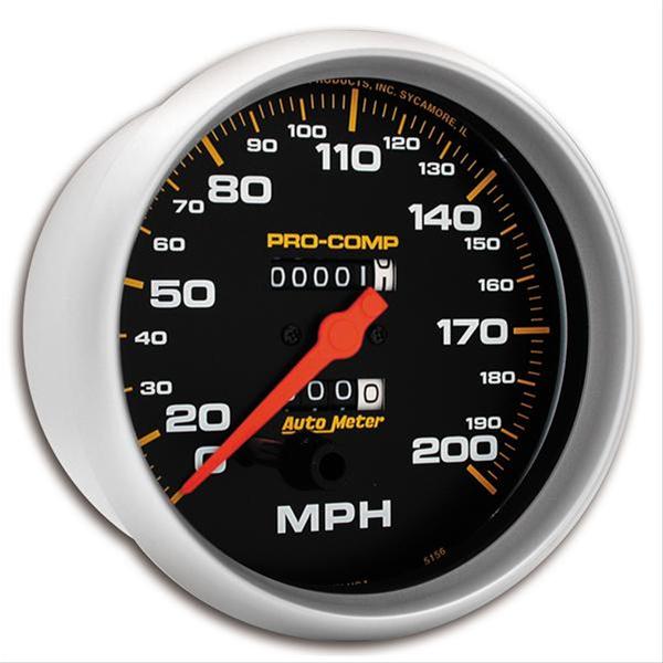 AutoMeter Pro-Comp Series Speedometers 5156