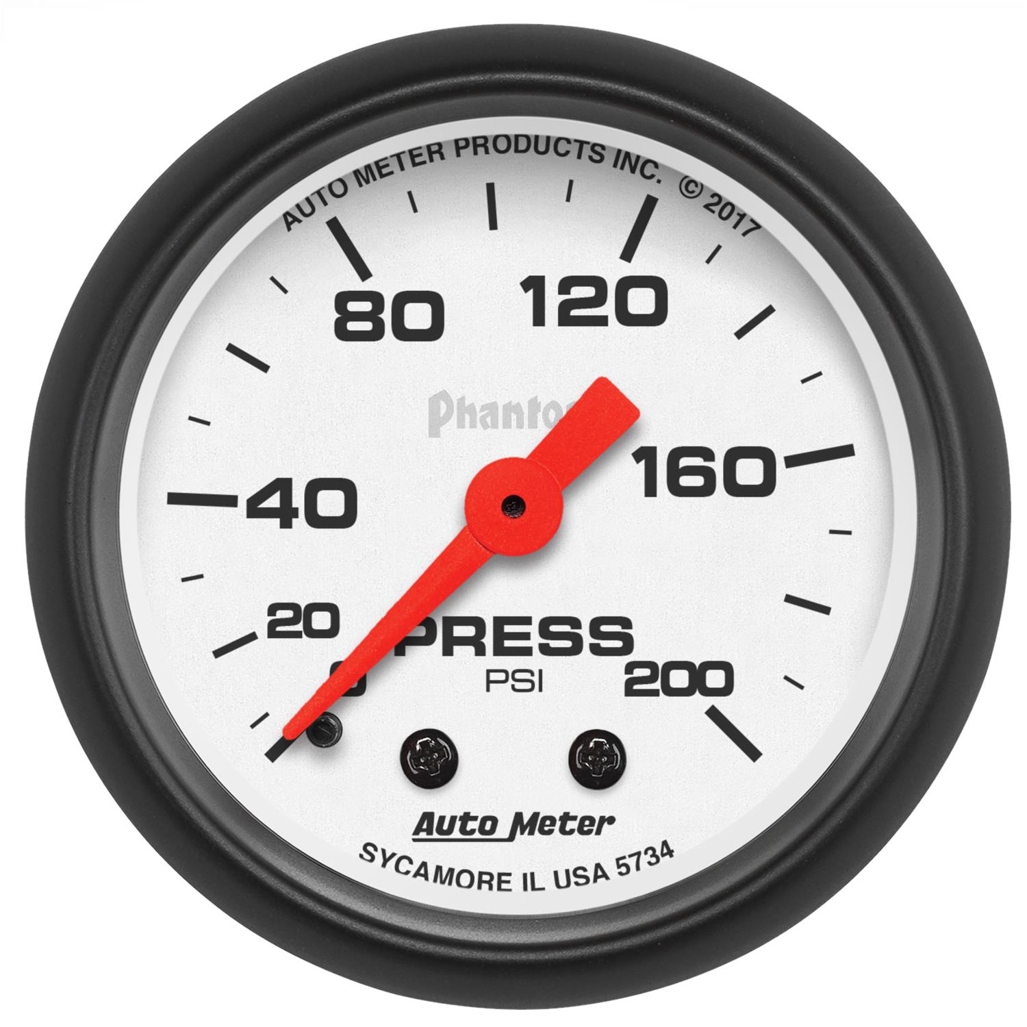 AutoMeter Phantom Analog Gauges 5734