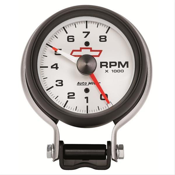 AutoMeter Phantom Series Chevy Bowtie Tachometers 5780-00406
