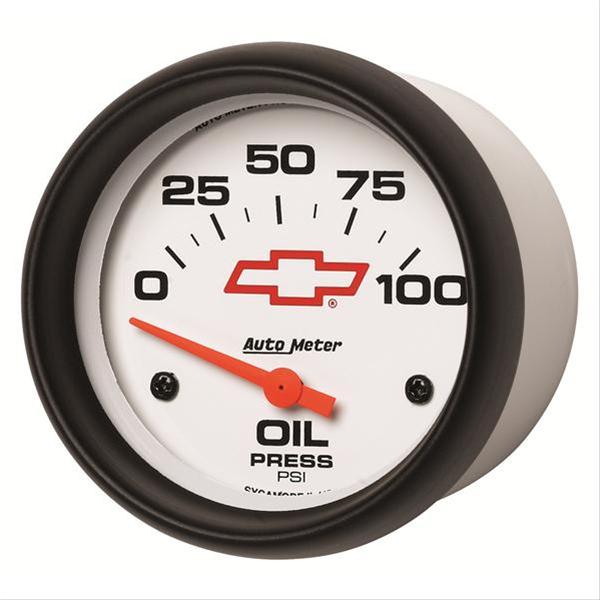 AutoMeter Phantom Chevy Bowtie Analog Gauges 5827-00406